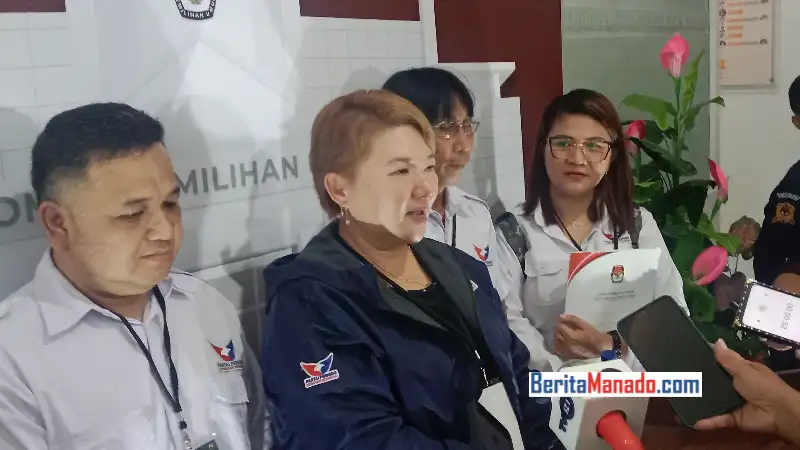 Ajukan Bacaleg ke KPU, Perindo Targetkan Satu Kursi Tiap Dapil DPRD Sulut