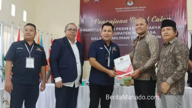 NasDem Minahasa Daftar Bakal Caleg, Ucapan Syukurnya Kunjungan Panti Asuhan Dorkas
