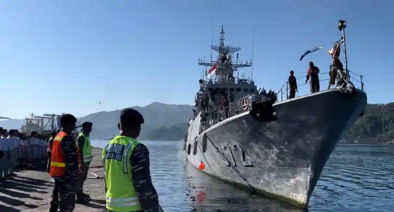 Satgas Operasi Trisula Tahun 2023 tiba di Pelabuhan Bitung 8 Satgas Operasi Trisula Tahun 2023 tiba di Pelabuhan Bitung