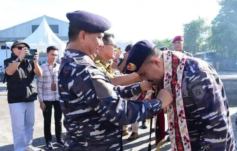 Satgas Operasi Trisula Tahun 2023 tiba di Pelabuhan Bitung