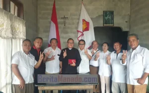 DPC Gerindra Minsel Tempati Kantor Baru