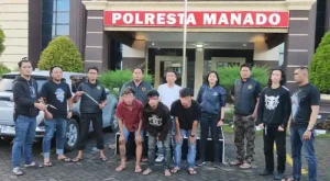 Tim Alpha ROTR Polresta Manado Tangkap Pelaku Penikaman Lorong Happy Calaca