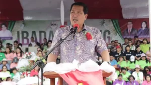 Di Hapsa WKI Sinode GMIM, Steven Kandouw Sampaikan Belasungkawa kepada Korban Kecelakaan