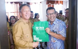 Franky Wongkar Ajak Masyarakat Minsel Sukseskan Sensus Pertanian 2023