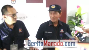 Vicky Lumentut Caleg DPR RI, Daftartarkan 45 Caleg Partai NasDem Sulut ke KPU