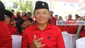 Daftar Caleg, Berty Kapojos Buktikan PDI Perjuangan Sulut Solid