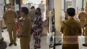 Kemarahan Maurits Mantiri di Dukcapil Terbukti, Ada ASN Bitung Ditangkap Gegara KTP Aspal