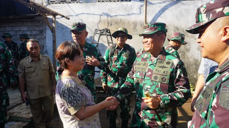 Serbuan Teritorial Korem 131/Santiago Dimulai, Brigjen Wakhyono Pesan Jaga Soliditas dan Sinergitas