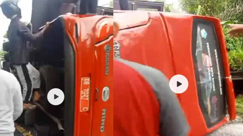 Laddy Ambat Benarkan Bus yang Kecelakaan di Sonder Milik Dinas Sosial Bitung