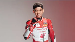 Bersama Astra Honda Racing Team, Fadillah Arbi Siap Taklukkan JuniorGP 2023