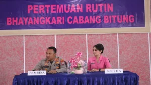 Kapolres Bitung di Hadapan Bhayangkari, Jangan Pamer Kemewahan