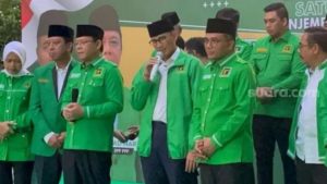 Rapimnas, Kader PPP Sambut Sandiaga Uno dengan Terikan Wapres