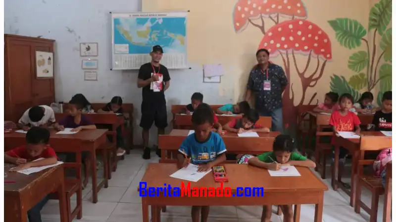 Semarak Hut ke-60 GMIM Lahai Roi Malalayang  Gelar Lomba Mewarnai ASM