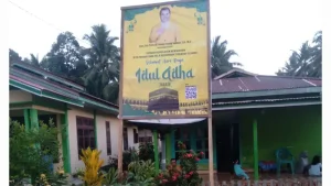 Baliho Ucapan Selamat Idul Adha Irjen Pol (Purn) Dr Ronny Sompie Hiasi Bumi Totabuan
