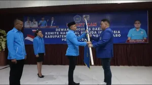 Pengurus KNPI Sitaro Dilantik, Rio Dondokambey Instruksikan Program Pemberdayaan untuk Pemuda
