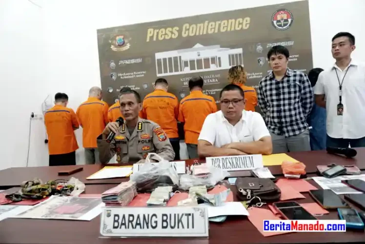 Polda Sulut Bongkar Praktik Judi Sabung Ayam dan Togel di 4 Kabupaten dan Kota, 8 Orang Ditetapkan Tersangka
