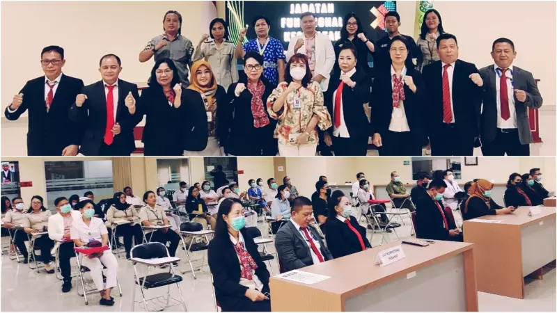 RSUP Kandou Gelar Uji Kompetensi Jabatan Fungsional, Ini Pesan Direktur Ivonne Rotty