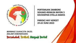 19-22 September 2023, Kevikepan Stella Maris Gelar Jambore Sekami Remaja