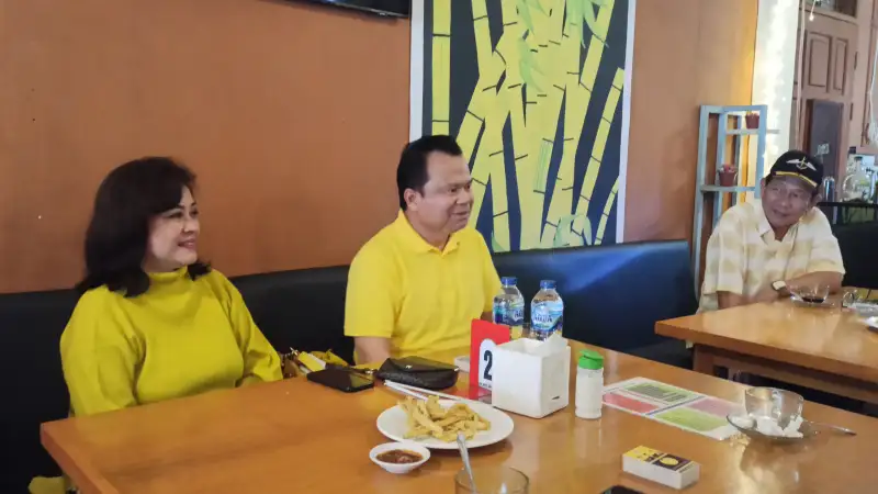 Ronny Sompie Pertegas Komitmen Perkuat Partai Golkar di Pemilu 2024