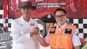Dilantik Ketua Umum, Joune Ganda Jabat Ketua IOF Sulut