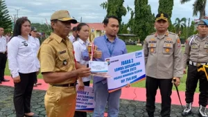 3 Desa Ini Raih Satkamling Terbaik di Kabupaten Minahasa Selatan
