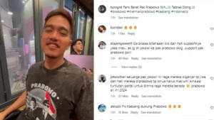 Melancong ke Korea, Anak Jokowi Tetap Kenakan Kaos Prabowo Subianto