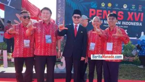 Bupati Minut Joune Ganda Tiba di Lokasi Penas KTNA XVI, Bakal Terima Penghargaan Satyalancana Wira Karya dari Presiden Jokowi