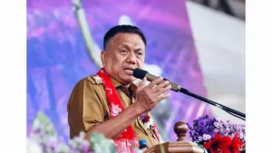 Dihadapan Ribuan Jemaat GMIM, Gubernur Olly Dondokambey Meminta Saling Menjaga Terlebih Masuk tahun Demokrasi