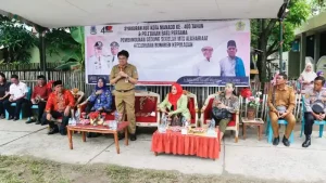 Hadiri Peletakan Batu Pertama Pembangunan Sekolah MTS Alkhairaat Bunaken, Wali Kota Andrei Angouw: Pendidikan itu Penting
