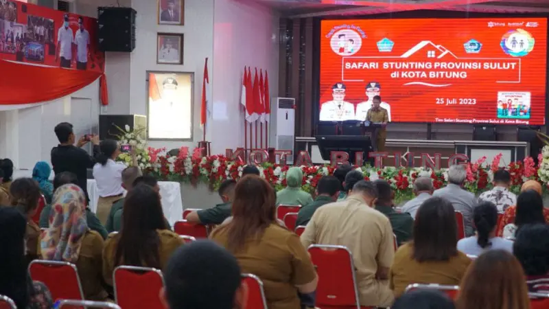 Wakil Wali Kota Beber Data Stunting Bitung, Hengky Honandar Ajak Kolaborasi Semua Pihak