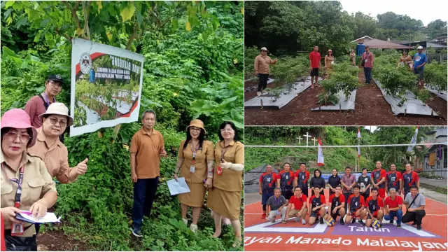 Berprestasi di HUT Wilayah, Jemaat GMIM Kalvari Malalayang Diingatkan Jaga Kebersamaan dan Semangat