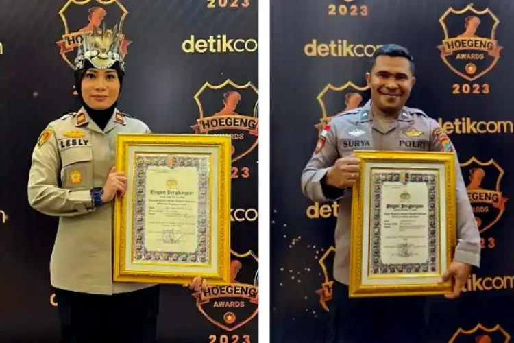 Ini Sosok 2 Personel Polda Sulut yang Raih Hoegeng Awards 2023