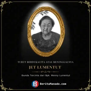 Ibunda Wenny Lumentut Tutup Usia, Akan Dikuburkan di Pekuburan Sentosa Maumbi