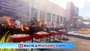 Dugaan Penyeludupan Rokok Ilegal ke Filipina Luput dari Pengawasan Bea dan Cukai Bitung