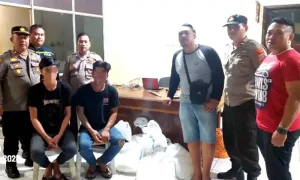 Cipkon Polsek Sario Amankan Ratusan Liter Cap Tikus Ilegal