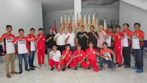 KONI Sulut Lepas Atlet Balap Motor ke Pra PON, Ketua IMI Rio Dondokambey Optimis Raih Emas