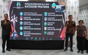Pemkab Minahasa Selatan Raih Penghargaan Kabupaten Layak Anak Pratama