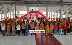 Tatap Porprov 2024, Franky Wongkar Lantik Panitia Porkab ke-2 Minsel