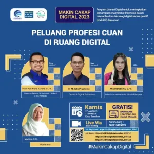 Webinar Kemenkominfo: Peluang Profesi Cuan di Ruang Digital