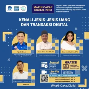 Kemenkominfo Berbagi Pengetahuan Mengenali Jenis Uang dan Transaksi Digital