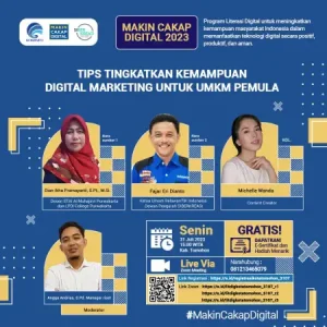 Webinar Kemenkominfo: Tingkatkan Skill Digital Marketing