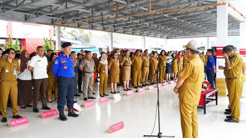Pimpin Apel, Maurits Mantiri: Kami Tak Gila Hormat, Hormatilah Tugas yang Diberikan