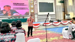 Ferry Liando Sebut Wawasan Kebangsaan Sangat Penting Bagi Paskibraka