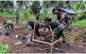 Satgas TMMD ke-117 Bangun Rumah untuk Warga, Maula Dibuat Haru