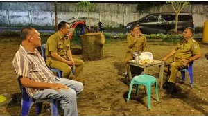 Wali Kota Manado Andrei Angouw didampingi Kadis DLH Franky Porawouw Tinjau Pembangunan RTP Ranotana