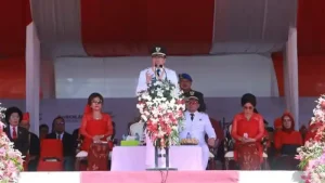 Wali Kota Andrei Angouw Jadi Inspektur Upacara HUT Ke-400 Kota Manado