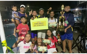 Totabuan Citawaya Swimming Club Juara Umum Pangdam Cup 2023, Aisya Bibisa Bangga