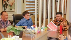 Bupati Maros Temui Walikota Kota Andrei Angouw di PDAM Manado, Ada Apa?