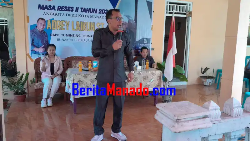 Adrey Laikun Naik Pitam, Ketika Camat Bunaken Kepulauan Bersikap Tidak Profesional
