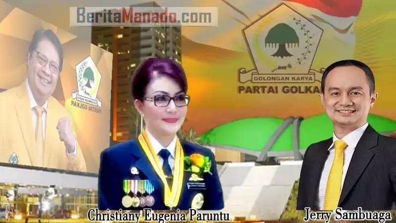 Christiany Eugenia Paruntu dan Jerry Sambuaga Berpeluang Besar Melenggang ke Senayan